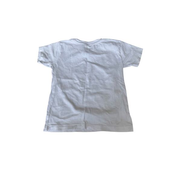 BELLA+CANVAS Kids White I'm A Mermaid Short Sleeve Top Size 2T - Picture 4 of 5